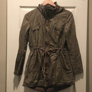 F21 Light Jacket Olive Green S
